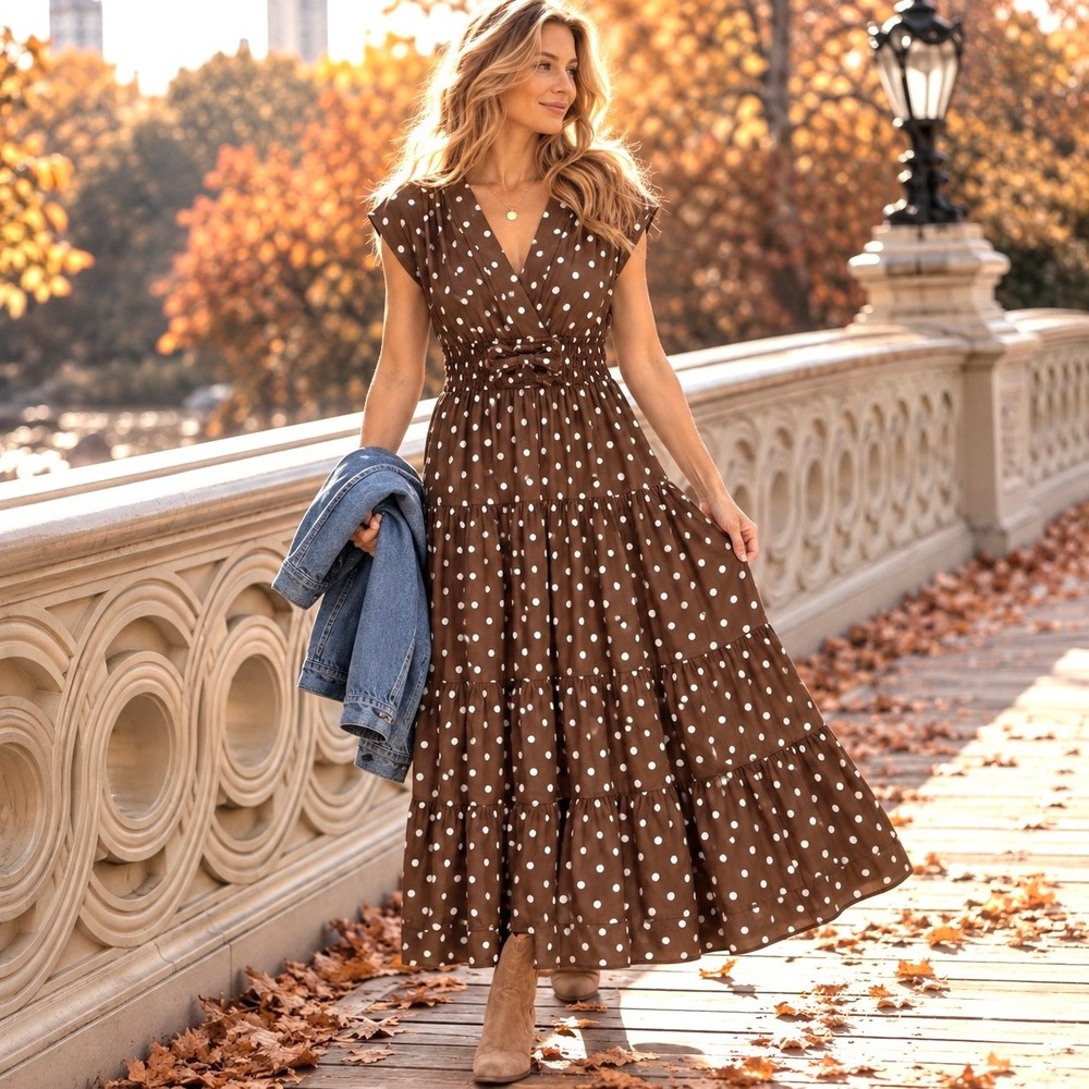 Anthropologie Meadow Rhodes Small Maxi Dress Cottagecore Prairie Romantic Boho